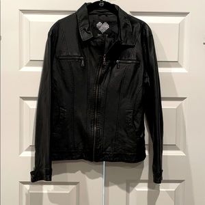 Leather Jacket with pockets